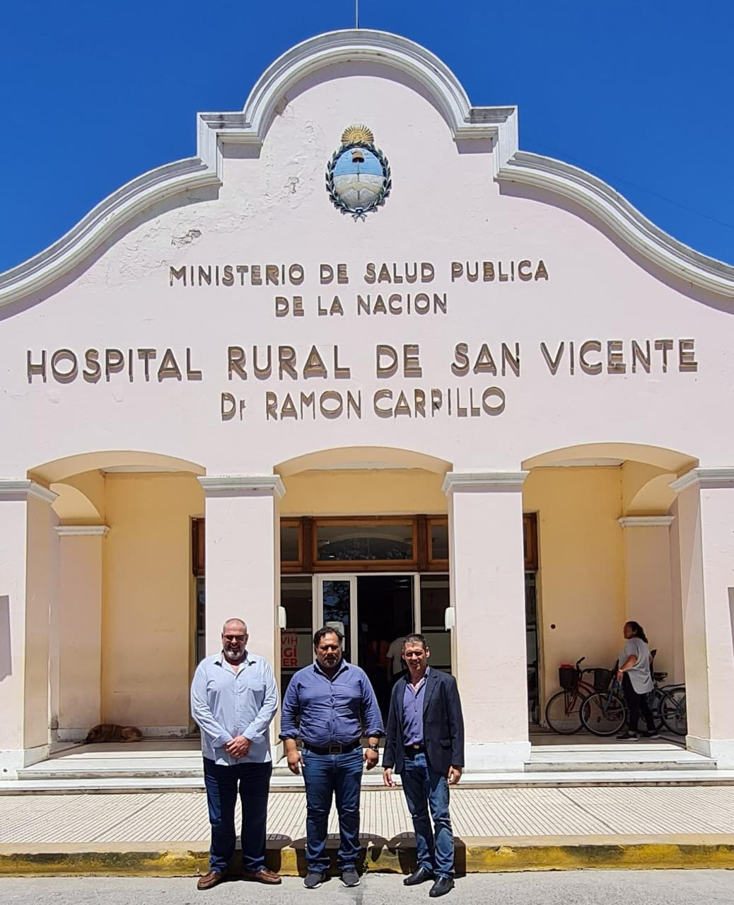 Visita Del SSP Al Hospital Rural De San Vicente Dr Ramon Carrillo